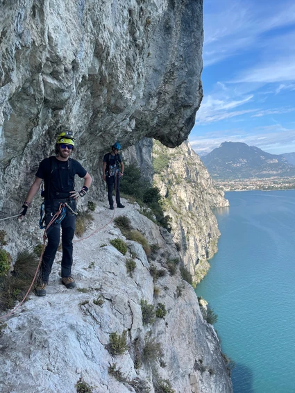 Scrambling: the Smugglers' Trail at Lake Garda 2